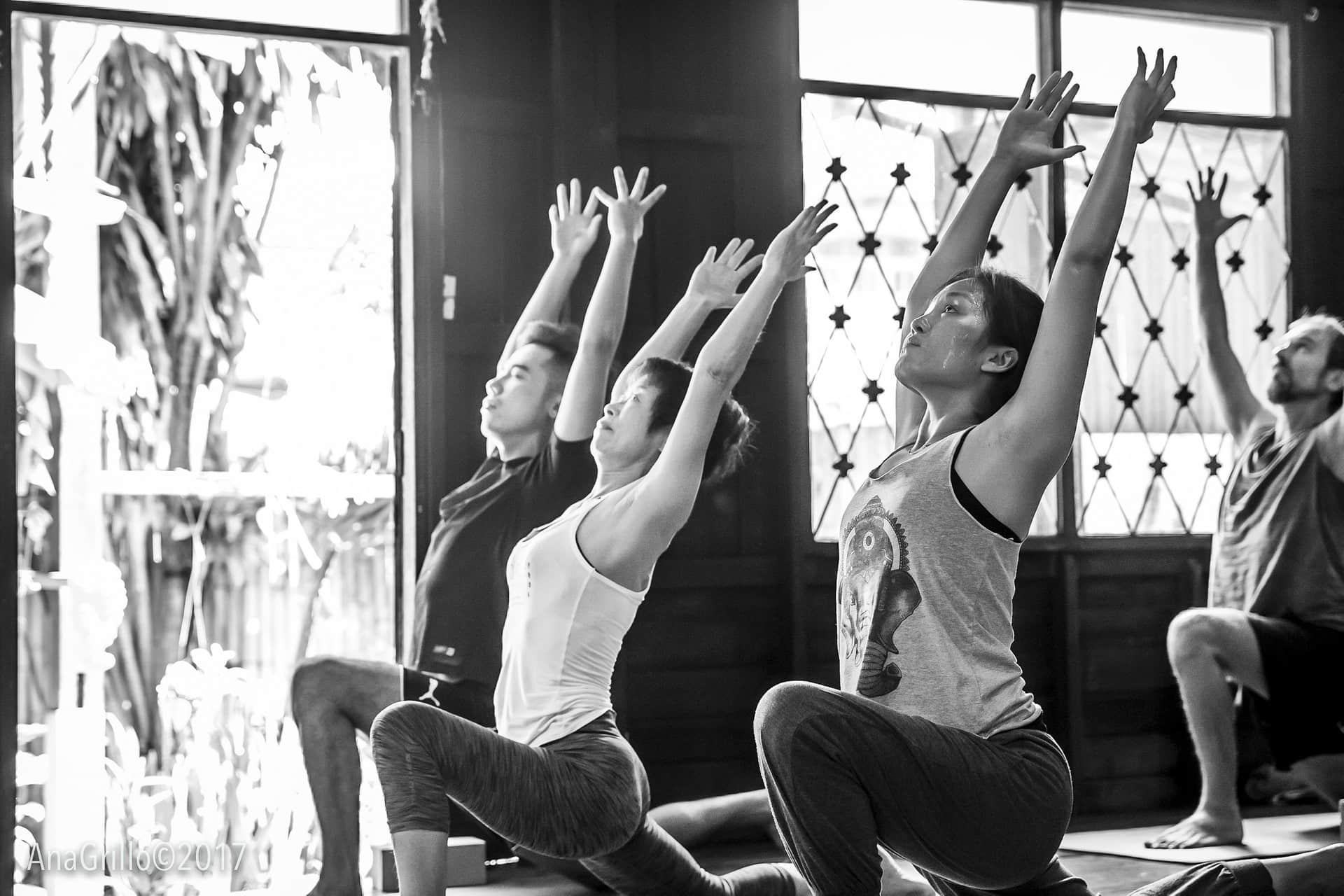 *Dynamic Vinyasa Yoga Flow Kru. Jear Wild Rose Yoga Studio Chiang Mai