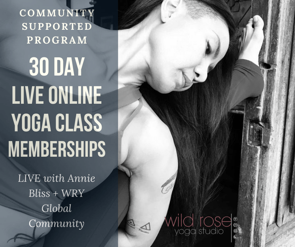 ONLINE LIVE YOGA CLASS – Lunar Vinyasa Flow with Annie