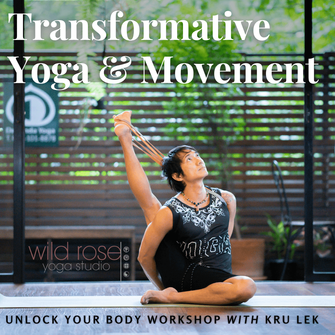 Yoga & Movement WORKSHOP – Spine & Upper Body Focus with Kru Lek